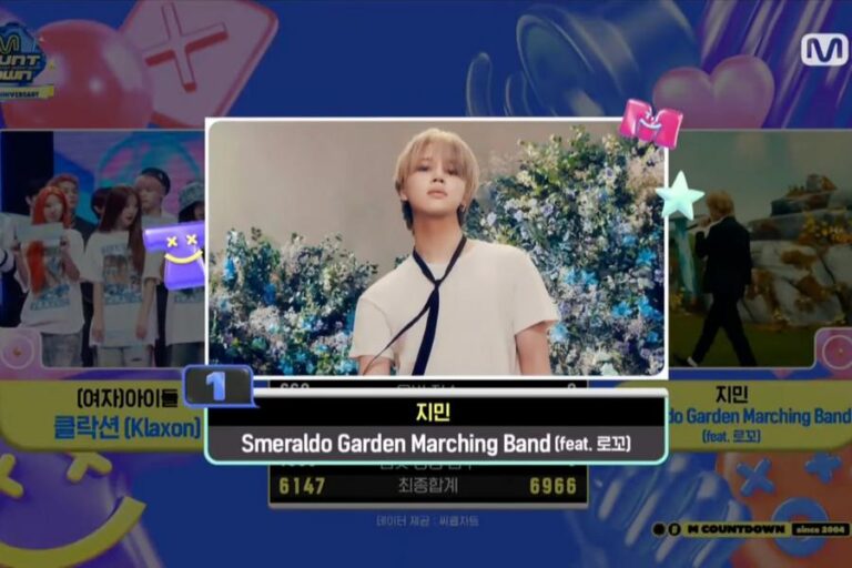 Jimin de BTS remporte un second trophée pour « Smeraldo Garden Marching Band »