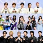 Des stars illuminent le tapis bleu au SBS Gayo Daejeon Summer 2024