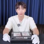 Yook Sungjae se fait piéger par un fantôme en déballant son Silver Button sur YouTube