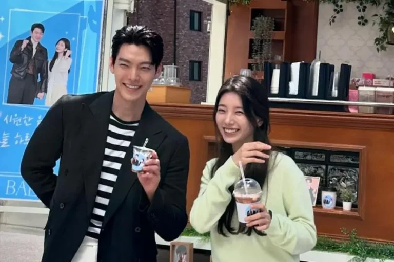 Lee Jong Suk surprend ses anciens partenaires de jeu sur leur nouveau tournage !