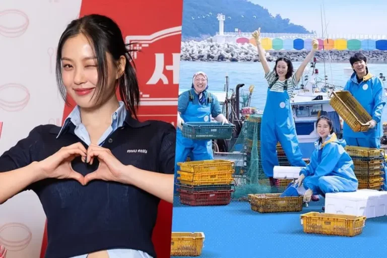 Go Min Si rejoint l’aventure côtière de ‘Fresh off the Sea’ !