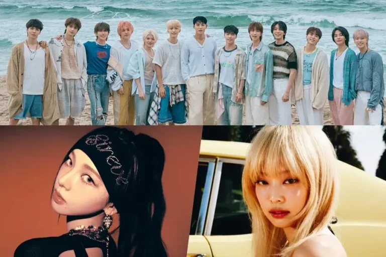 SEVENTEEN en tête des charts, Jennie et Rosé brillent en solo !