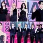 Le tapis rouge des Melon Music Awards 2024 enflamme la toile !