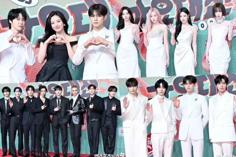 Paillettes et glamour : le tapis rouge du SBS Gayo Daejeon 2024 enflamme la scène !