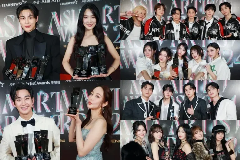 Les stars de la K-pop brillent aux Asia Artist Awards 2024 !